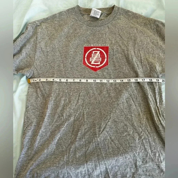 Y2K Dragon Ball Z 2002 Bird Studio Vegito Fusion Gray T Shirt Large USA DBZ. - Picture 4 of 9